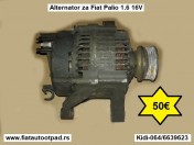 Alternator za Fiat Palio 1.6 16V