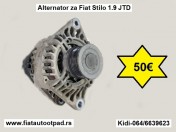 Alternator za Fiat Stilo 1.9 JTD