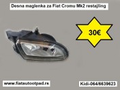 Desna maglenka za Fiat Cromu Mk2 restajling