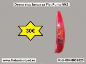 Desna stop lampa za Fiat Punto Mk2