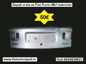 Gepek vrata za Fiat Punto Mk1 kabriolet