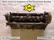 Glava motora sa bregastom za Fiat Cinquecento Sporting