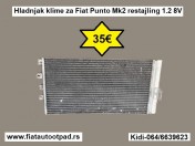 Hladnjak klime za Fiat Punto Mk2 restajling 1.2 8V
