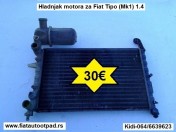 Hladnjak motora za Fiat Tipo (Mk1) 1.4