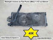 Hladnjak vode za Fiat Punto (Mk2) 1.9 D sa klimom