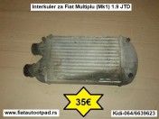 Interkuler (hladnjak vazduha) za Fiat Multiplu (Mk1) 1.9 JTD