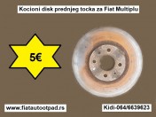 Kocioni disk prednjeg tocka za Fiat Multiplu