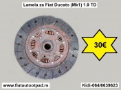 Lamela za Fiat Ducato (Mk1) 1.9 TD