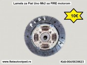 Lamela za Fiat Uno Mk2 sa FIRE motorom