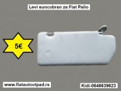 Levi suncobran za Fiat Palio