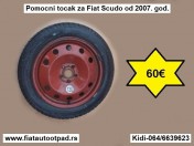 Pomocni tocak za Fiat Scudo od 2007. god.