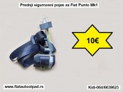 Prednji sigurnosni pojas za Fiat Punto Mk1