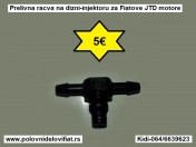 Prelivna racva na dizni-injektoru za Fiatove JTD motore