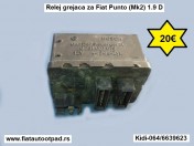 Relej grejaca za Fiat Punto (Mk2) 1.9 D
