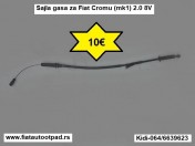 Sajla gasa za Fiat Cromu (Mk1) 2.0 8V