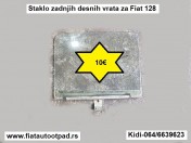 Staklo zadnjih desnih vrata za Fiat 128