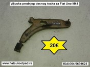 Viljuska prednjeg desnog  tocka za Fiat Uno Mk1