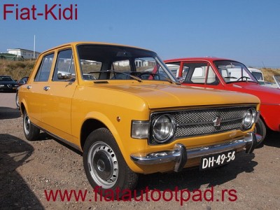 Fiat 128 auto po kome je nastala zastava 128/101